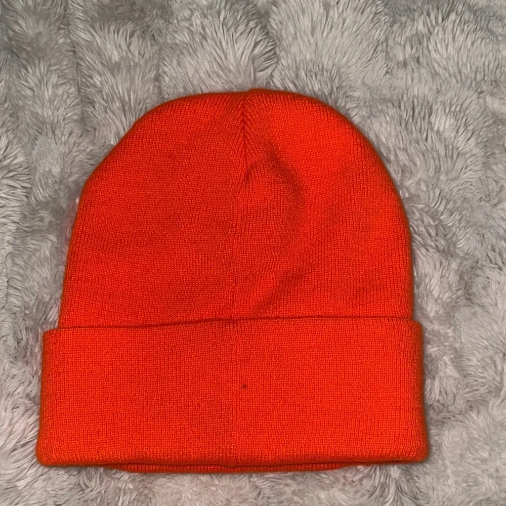 Hunter Orange Beanie Hat